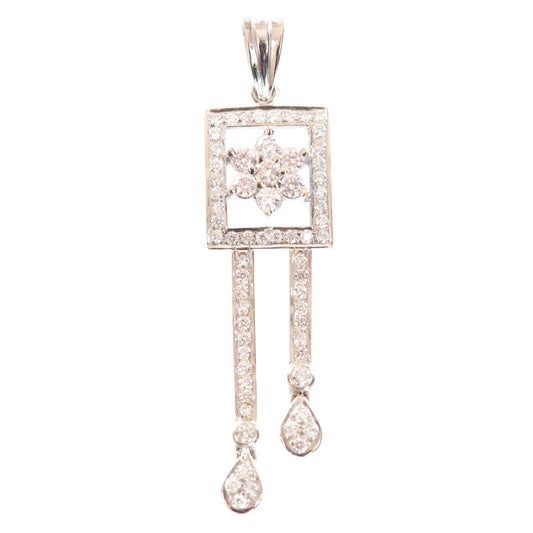18 kt Diamond Pendant 73207696