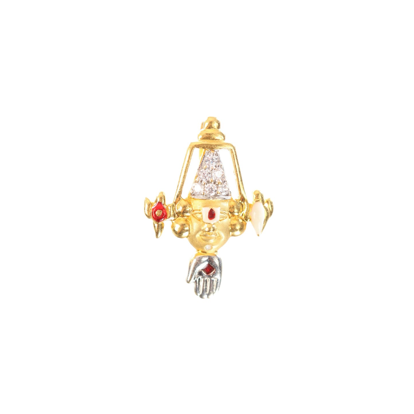 22 kt CZ Religious Pendant 73499381