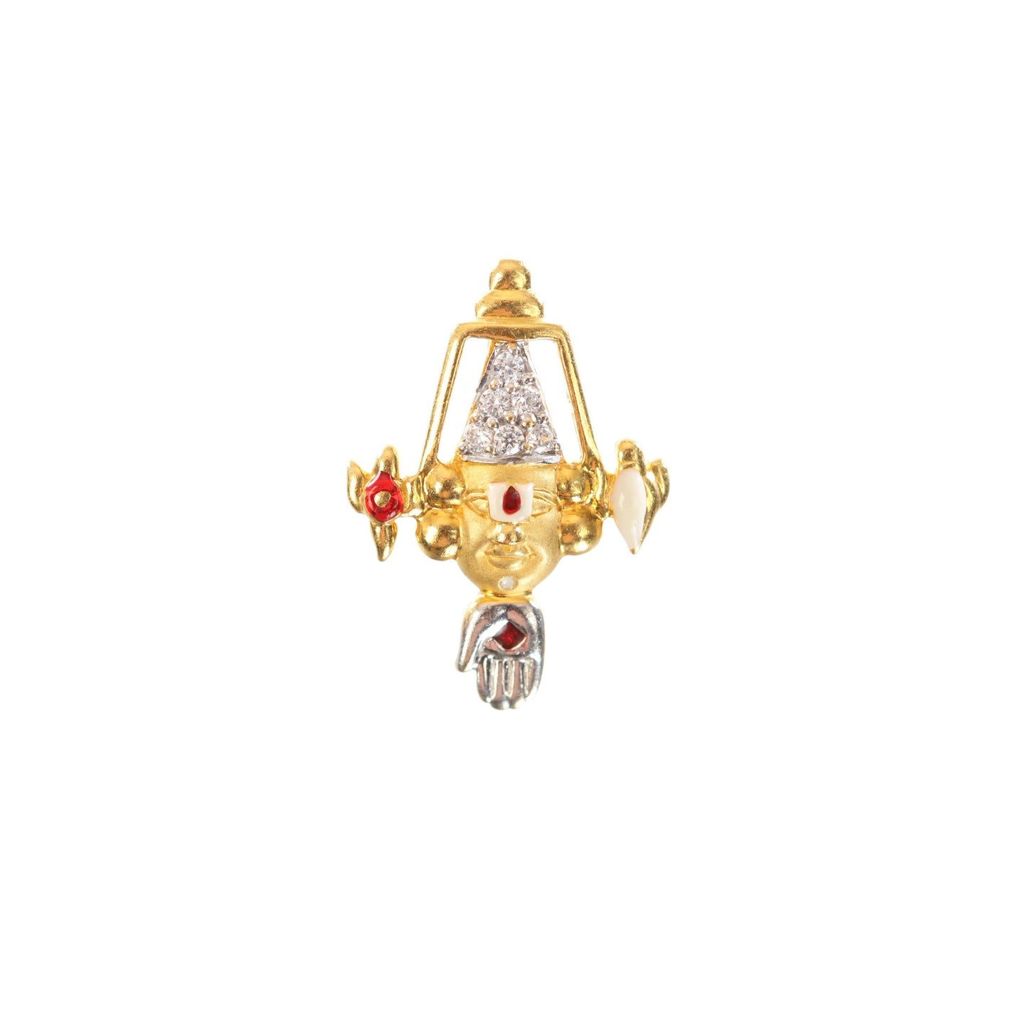 22 kt CZ Religious Pendant 73499381