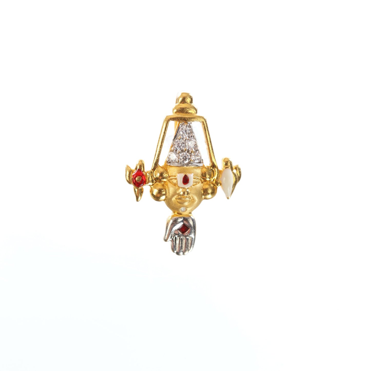22 kt CZ Religious Pendant 73499381
