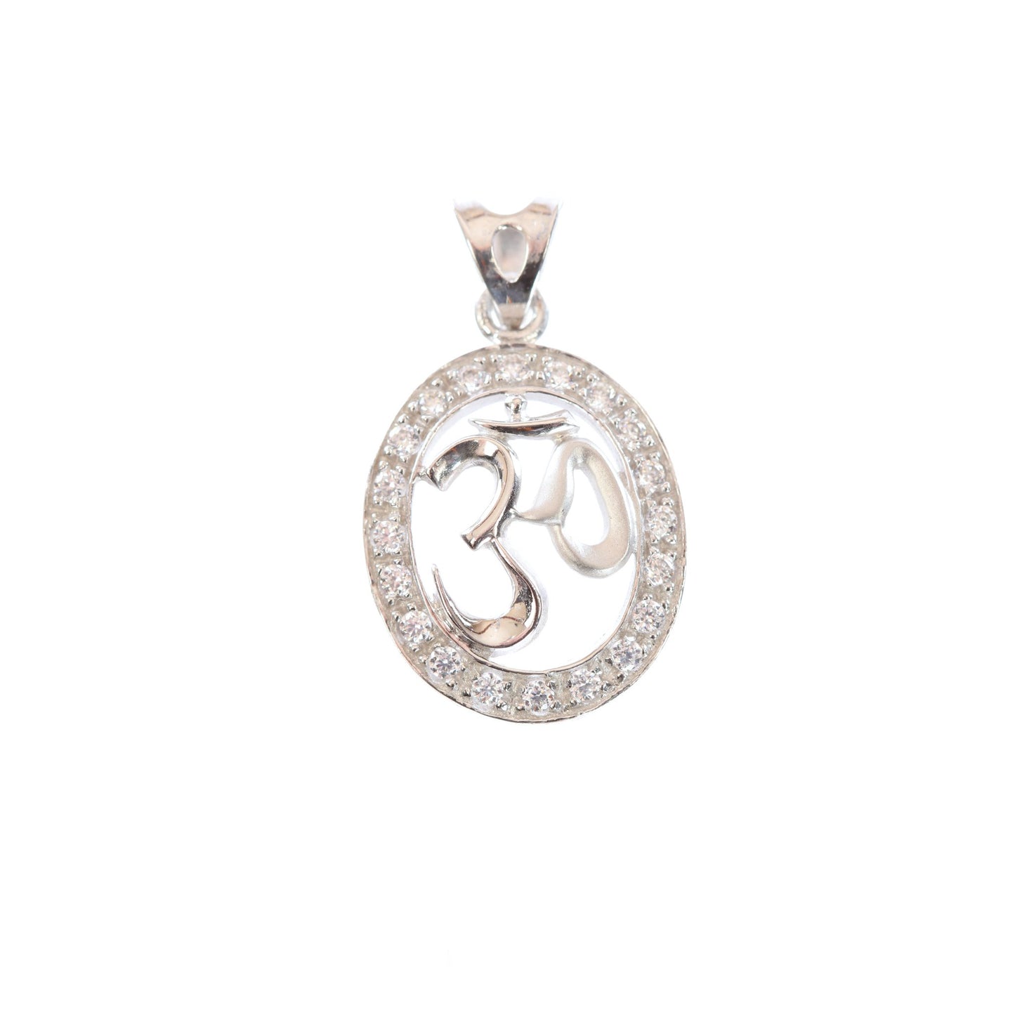 18 kt CZ Religious Pendant 73759706