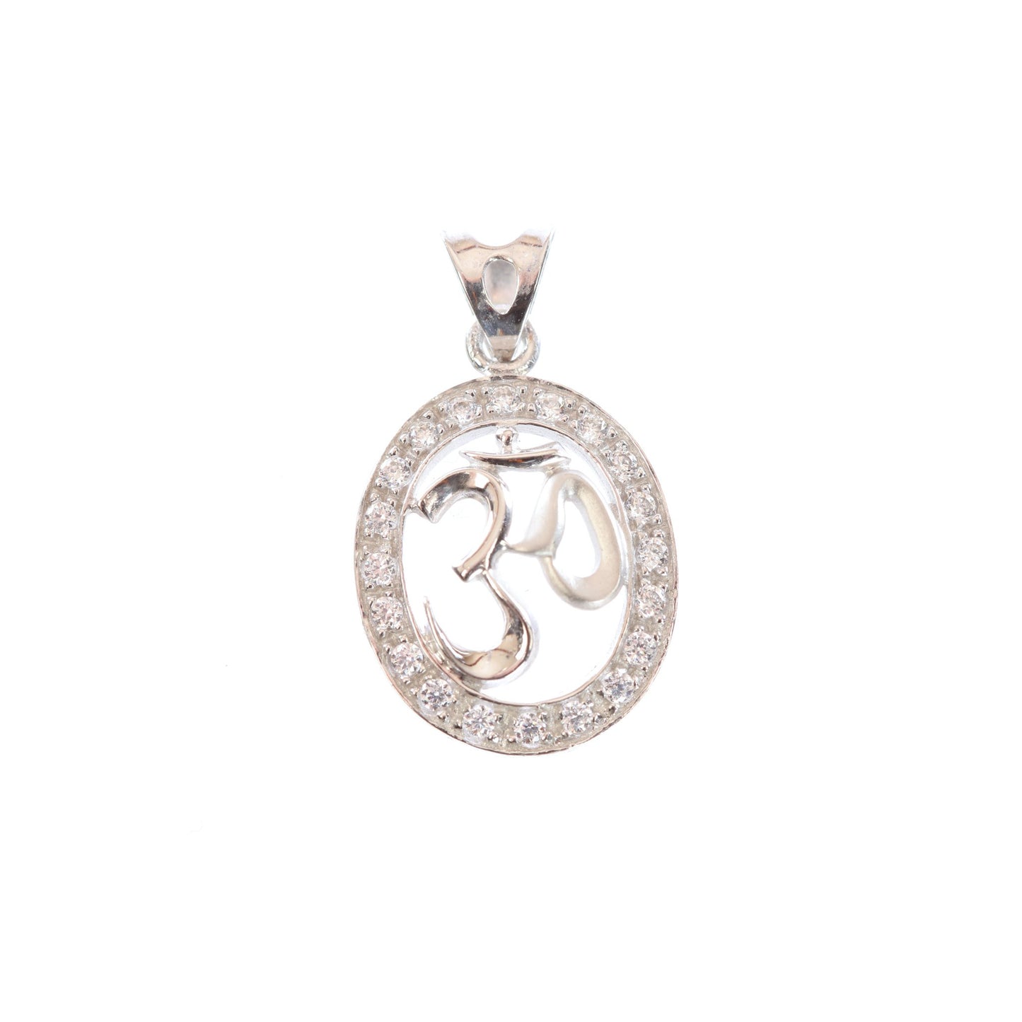 18 kt CZ Religious Pendant 73759706