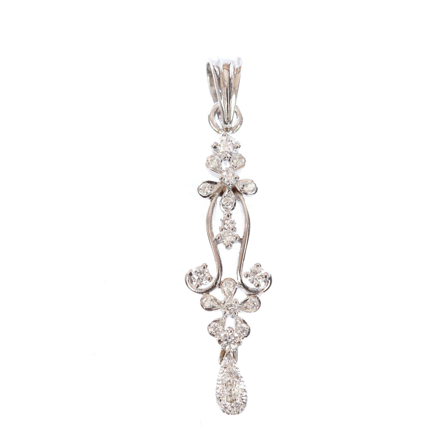 18 kt Diamond Pendant 73782049