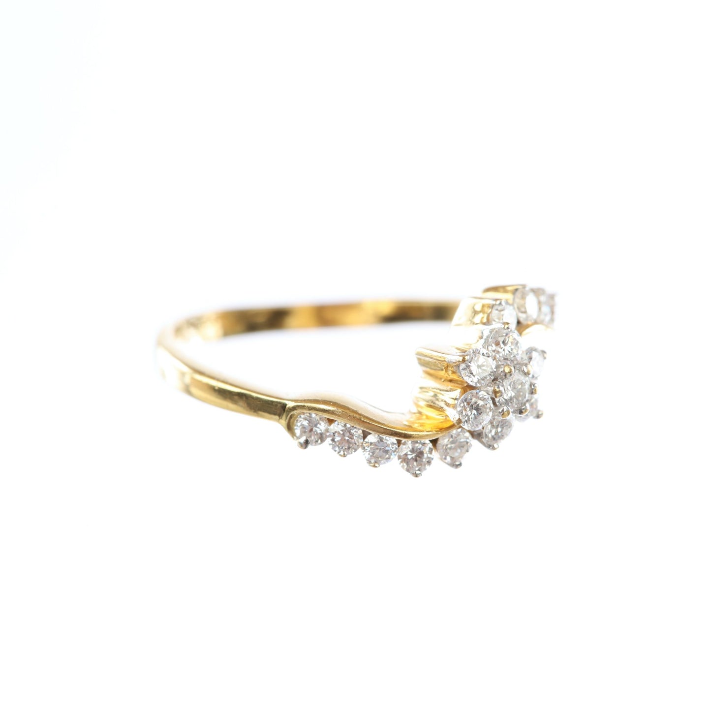 18 kt Diamond Ring 74045440