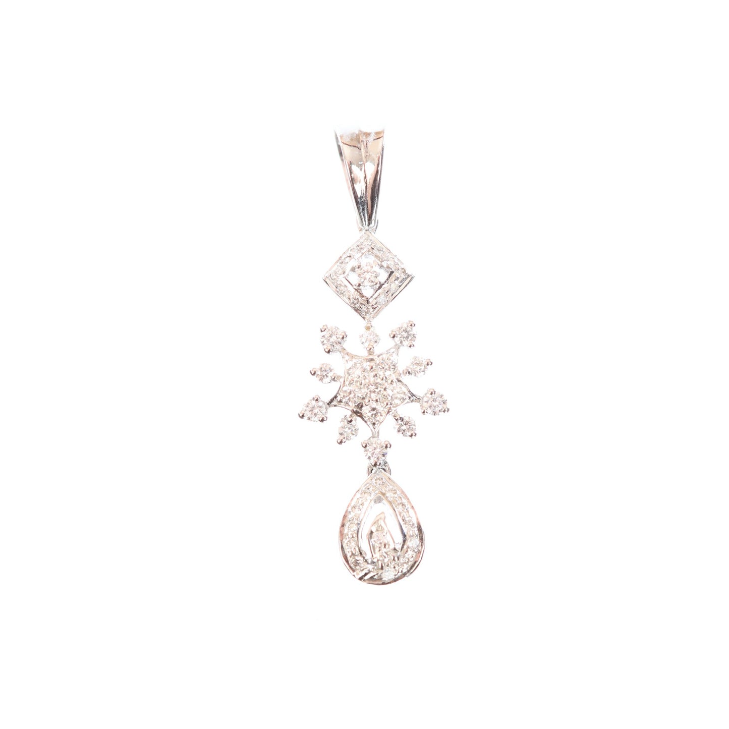 18 kt Diamond Pendant 74173433