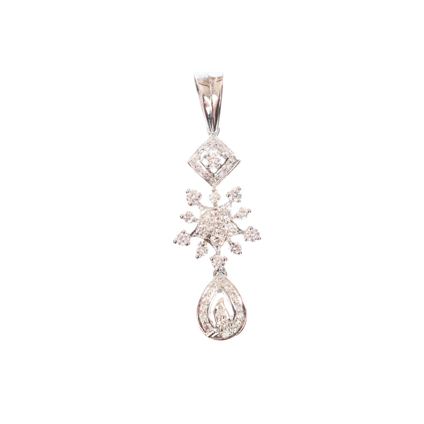 18 kt Diamond Pendant 74173433