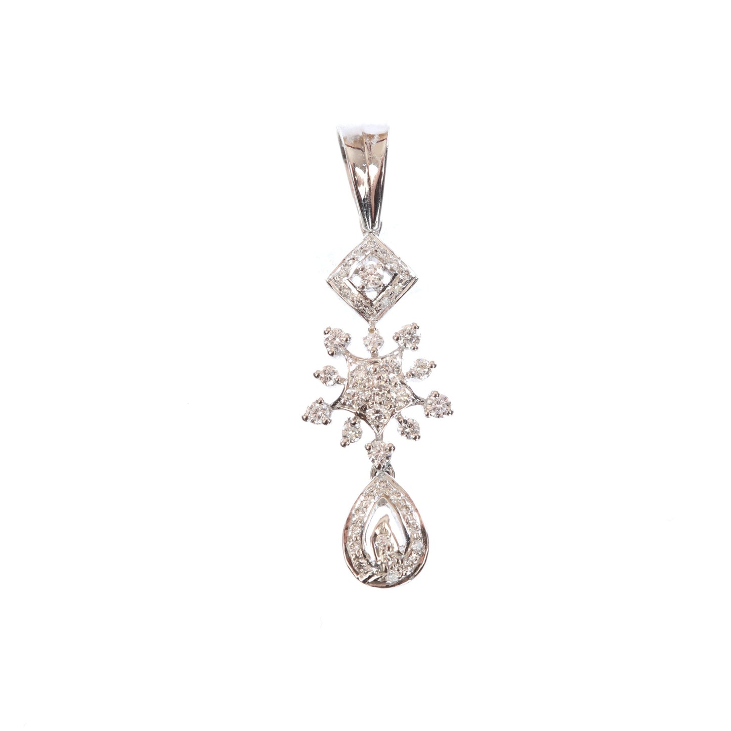 18 kt Diamond Pendant 74173433