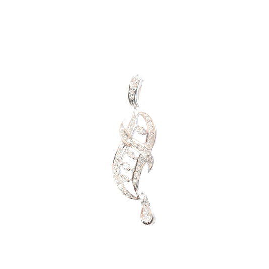 18 kt Diamond Pendant 74173488