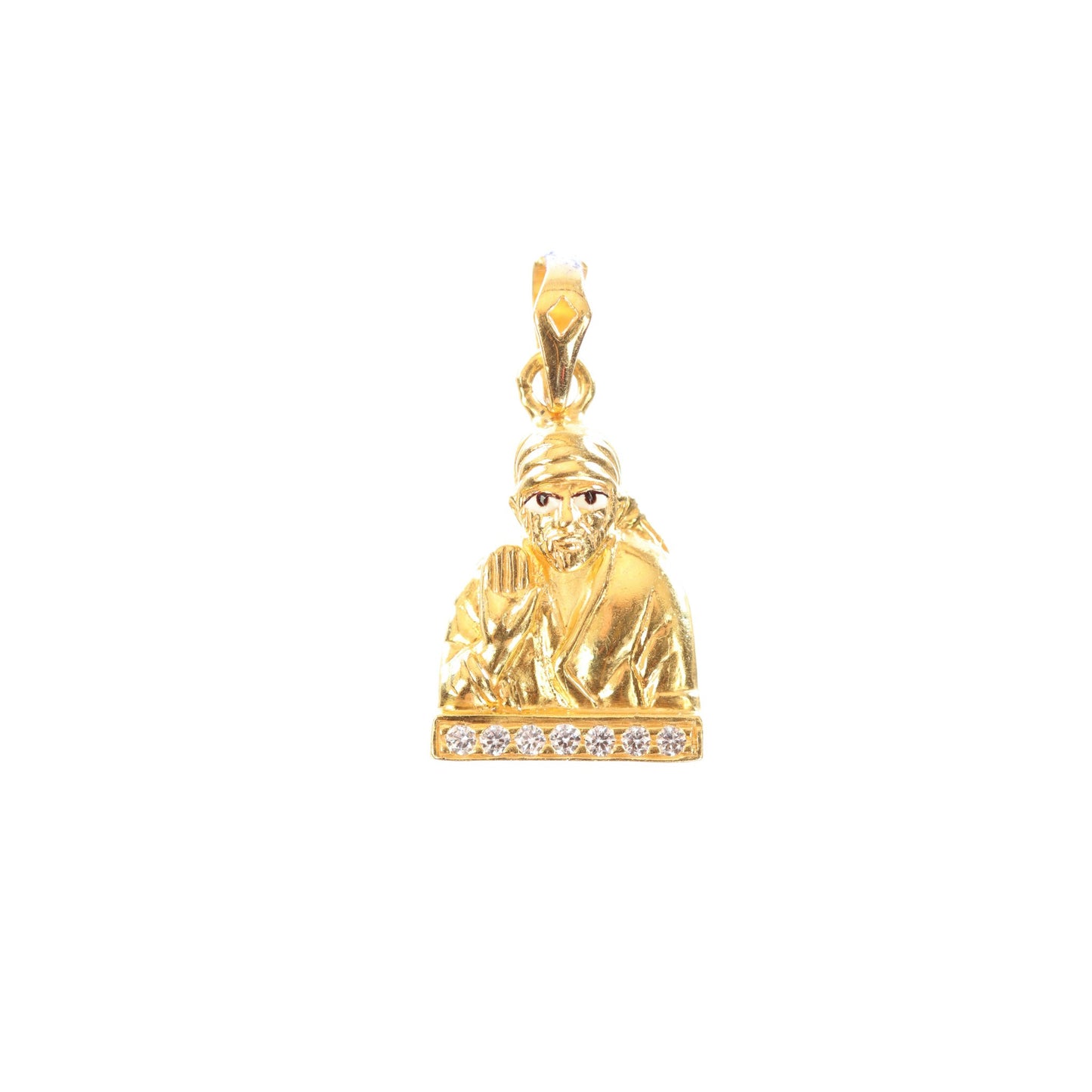 22 kt CZ Religious Pendant 74325818