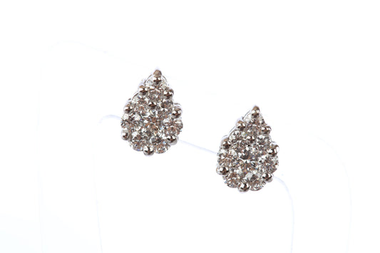 18 kt Diamond Earrings 74430796