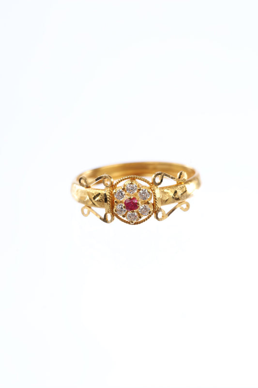 22 kt CZ Ring 74499120