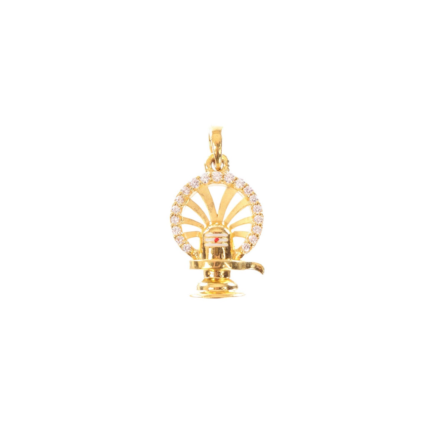 22 kt CZ Religious Pendant 74615803