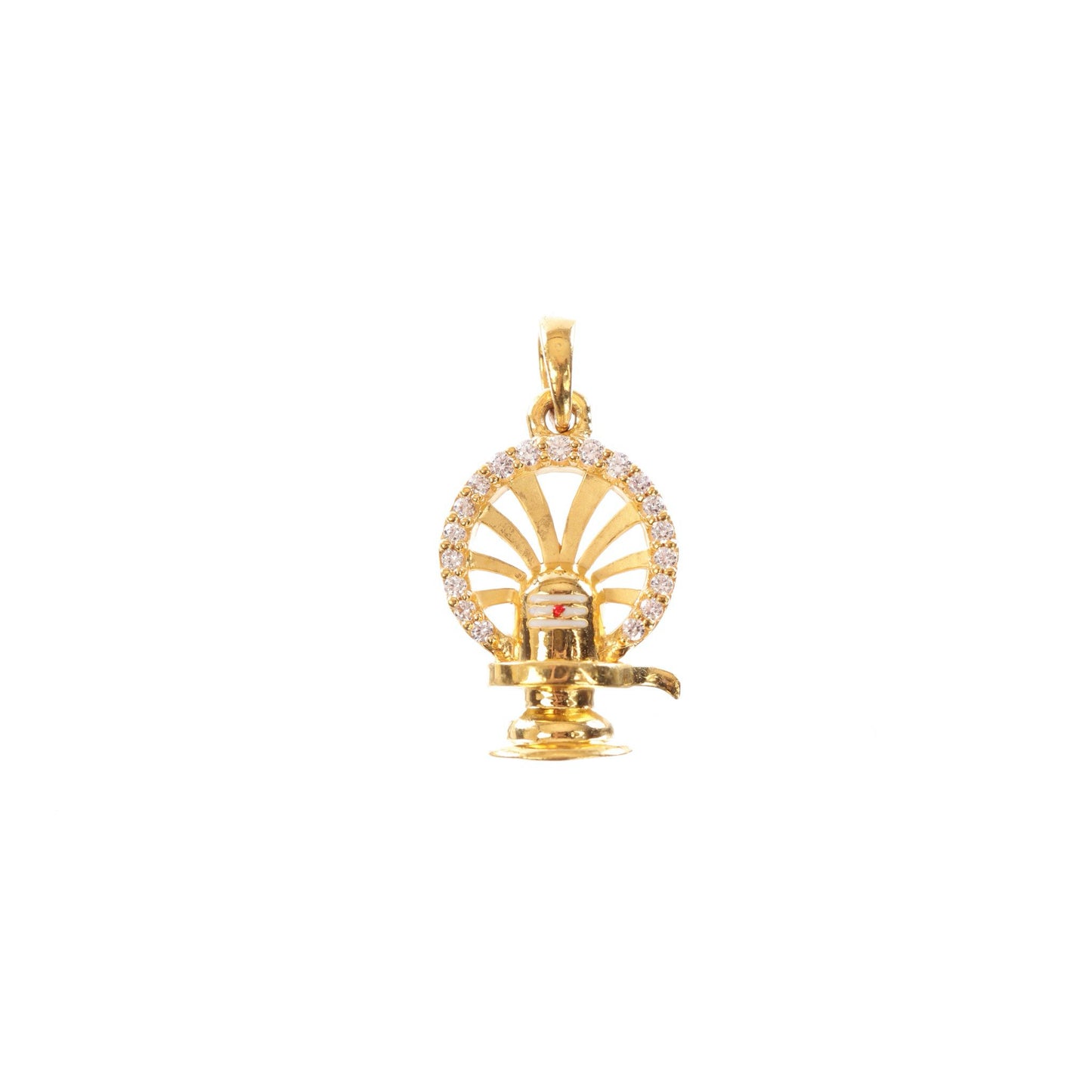 22 kt CZ Religious Pendant 74615803