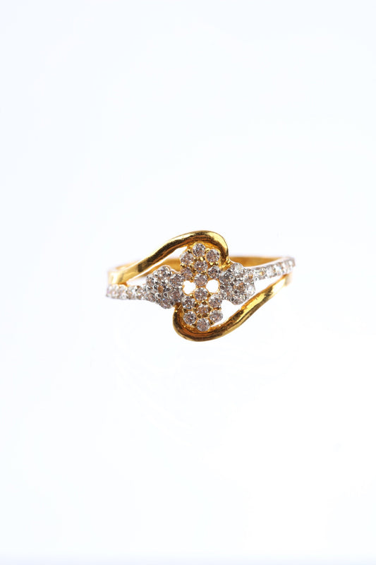 22 kt CZ Ring 74645114