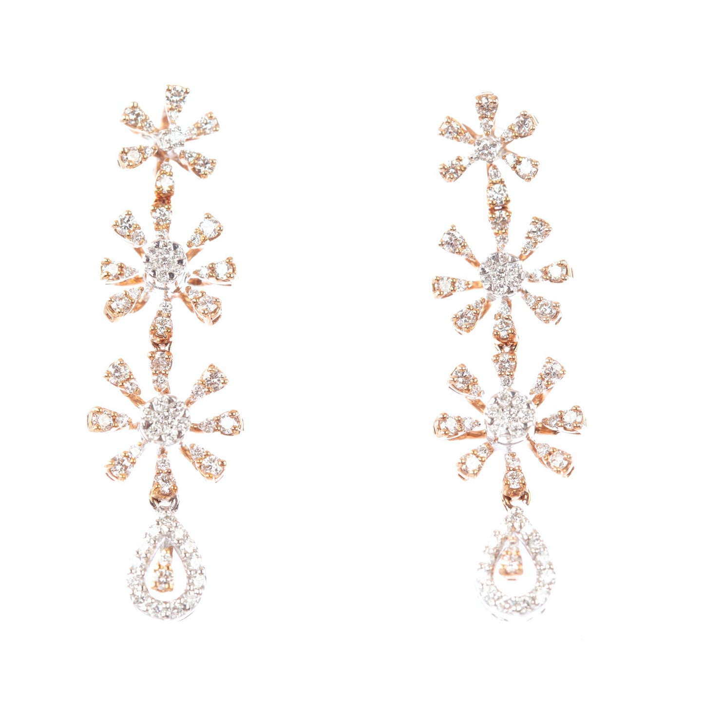 18 kt Diamond Earrings 74663811