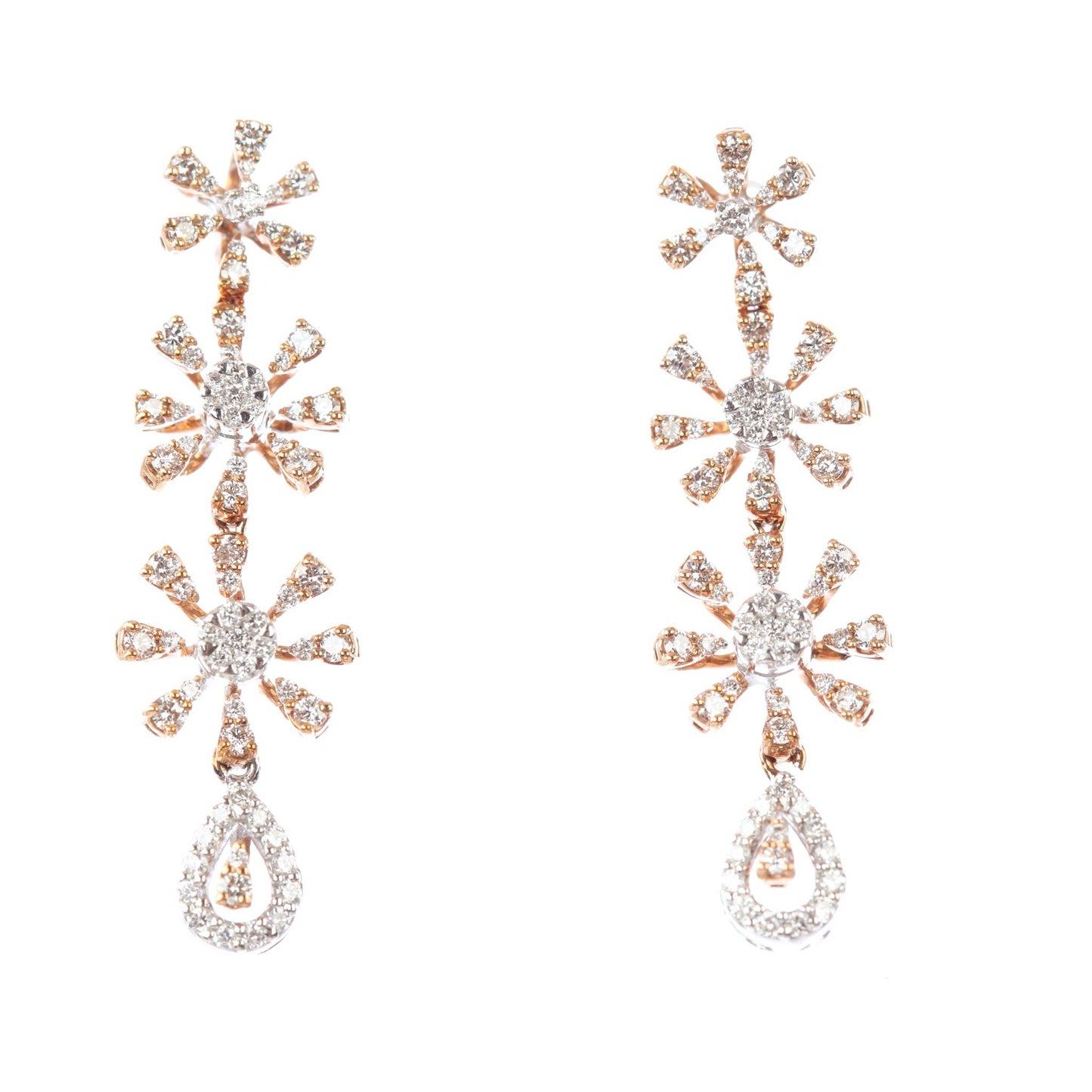 18 kt Diamond Earrings 74663811