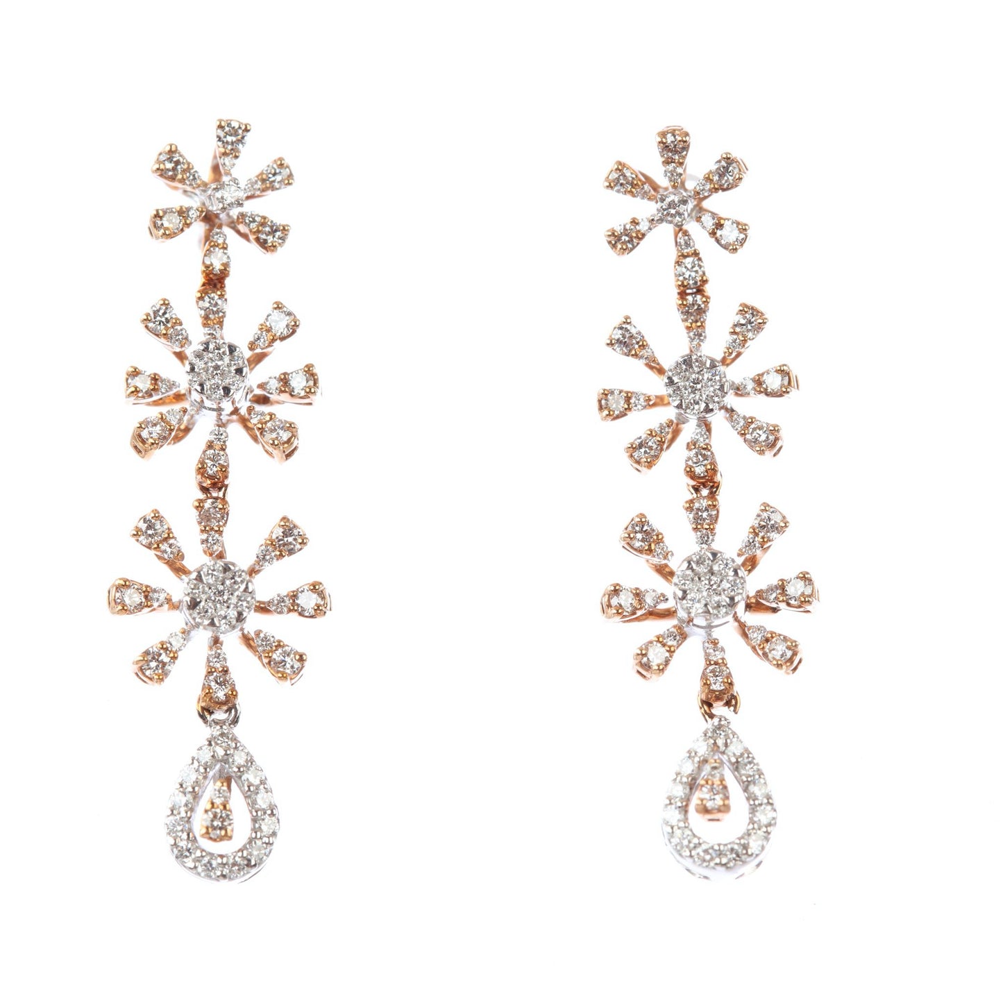 18 kt Diamond Earrings 74663811