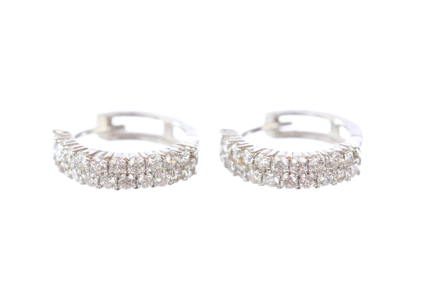 18 kt CZ Earrings 74681129