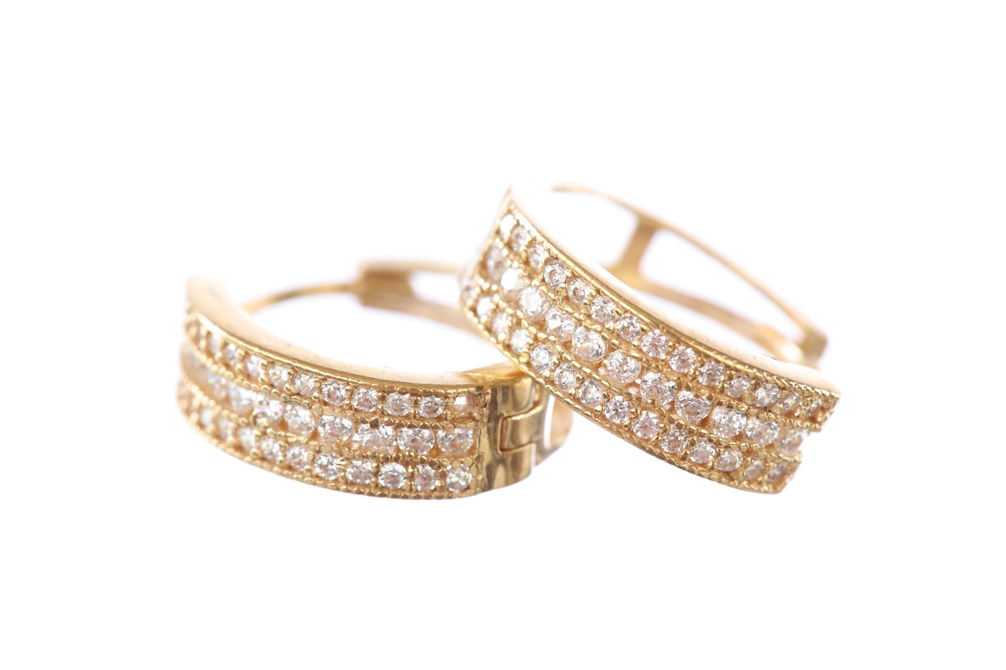 22 kt CZ Earrings 74688166