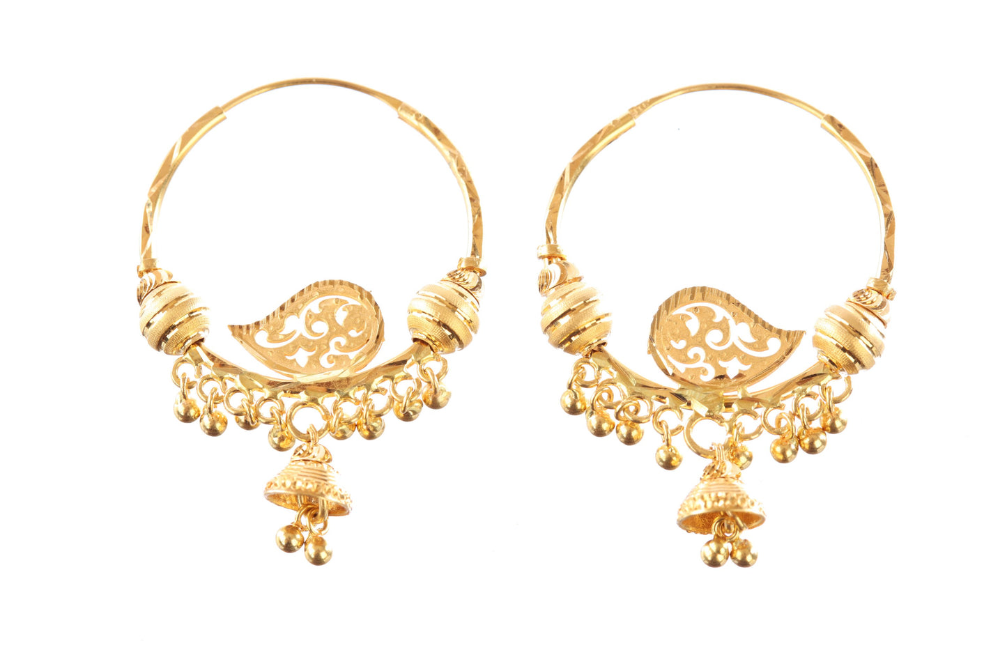 22 kt Gold Earrings 74706549