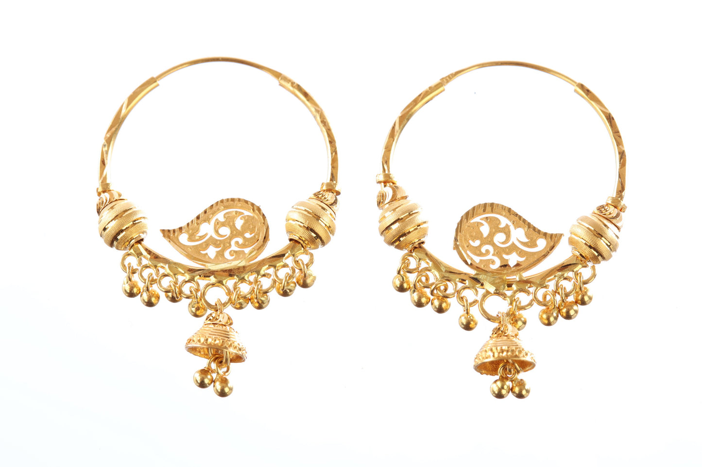 22 kt Gold Earrings 74706549