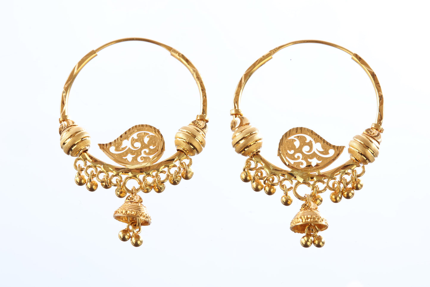 22 kt Gold Earrings 74706549