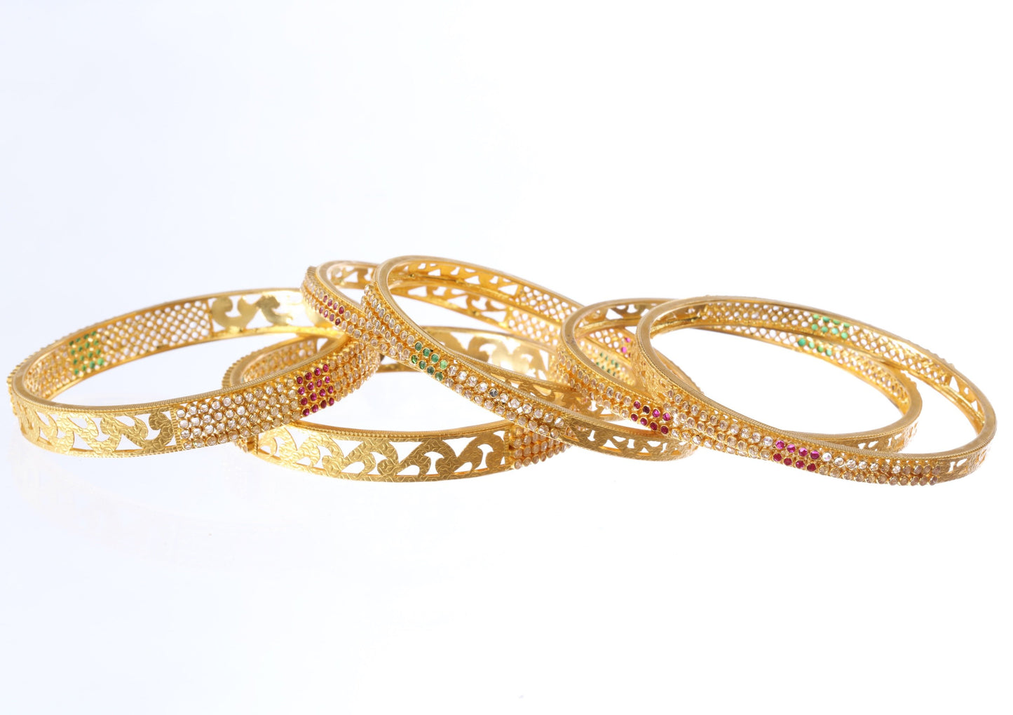 22 kt CZ Bangle 74740949