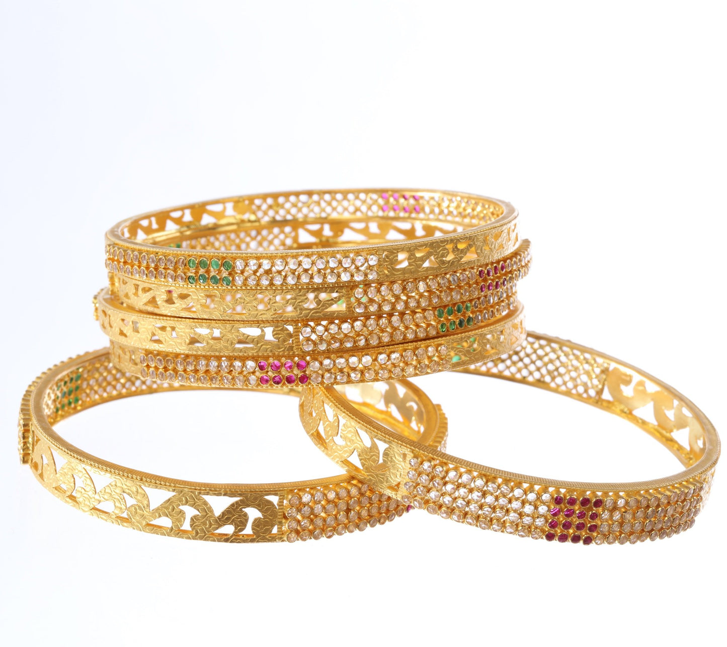 22 kt CZ Bangle 74740949