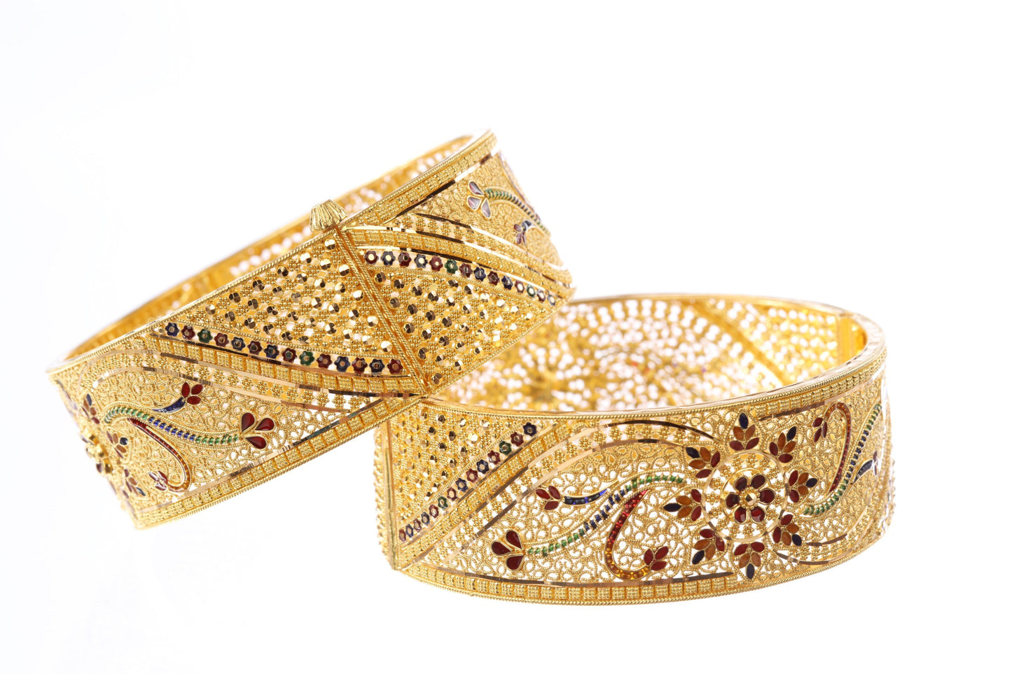 22 kt Gold Bangles - Hand Made 74761050