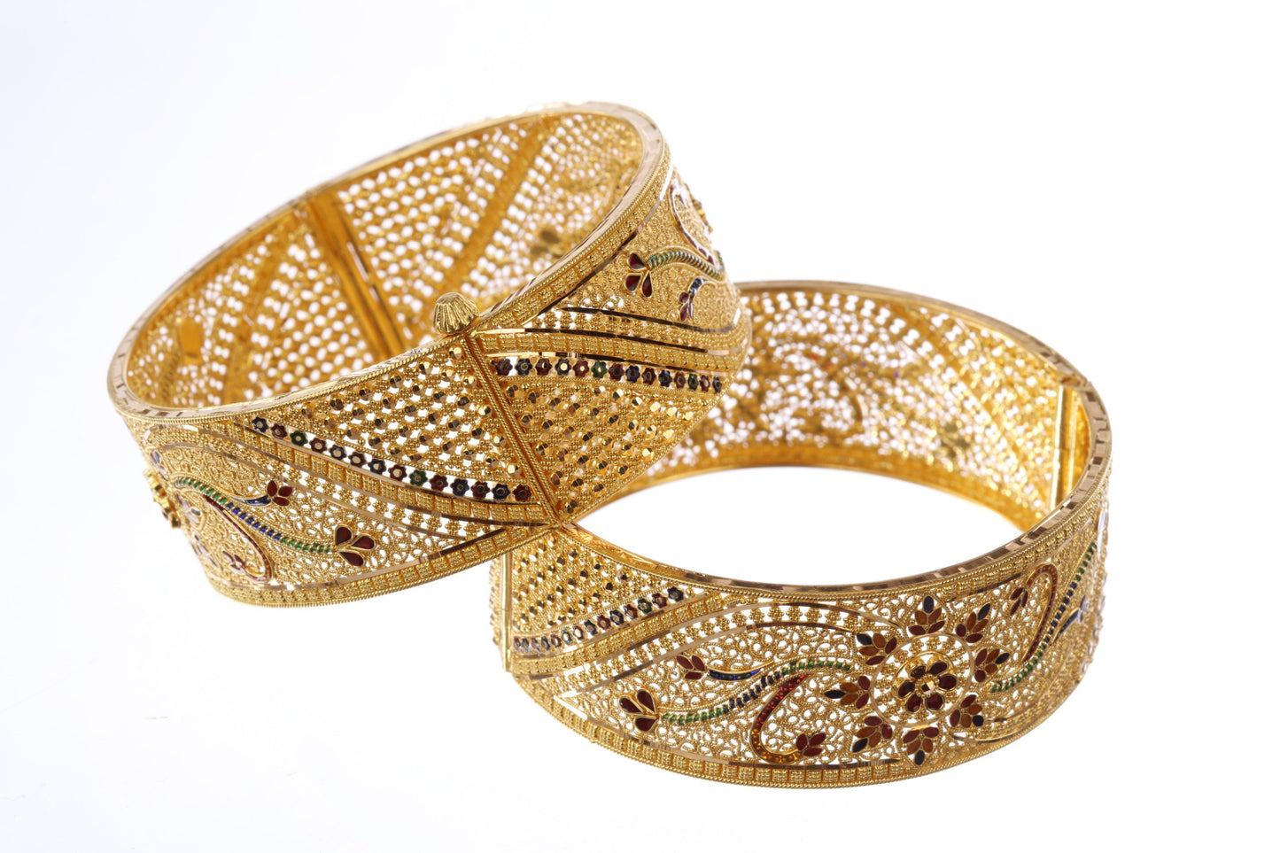 22 kt Gold Bangles - Hand Made 74761050