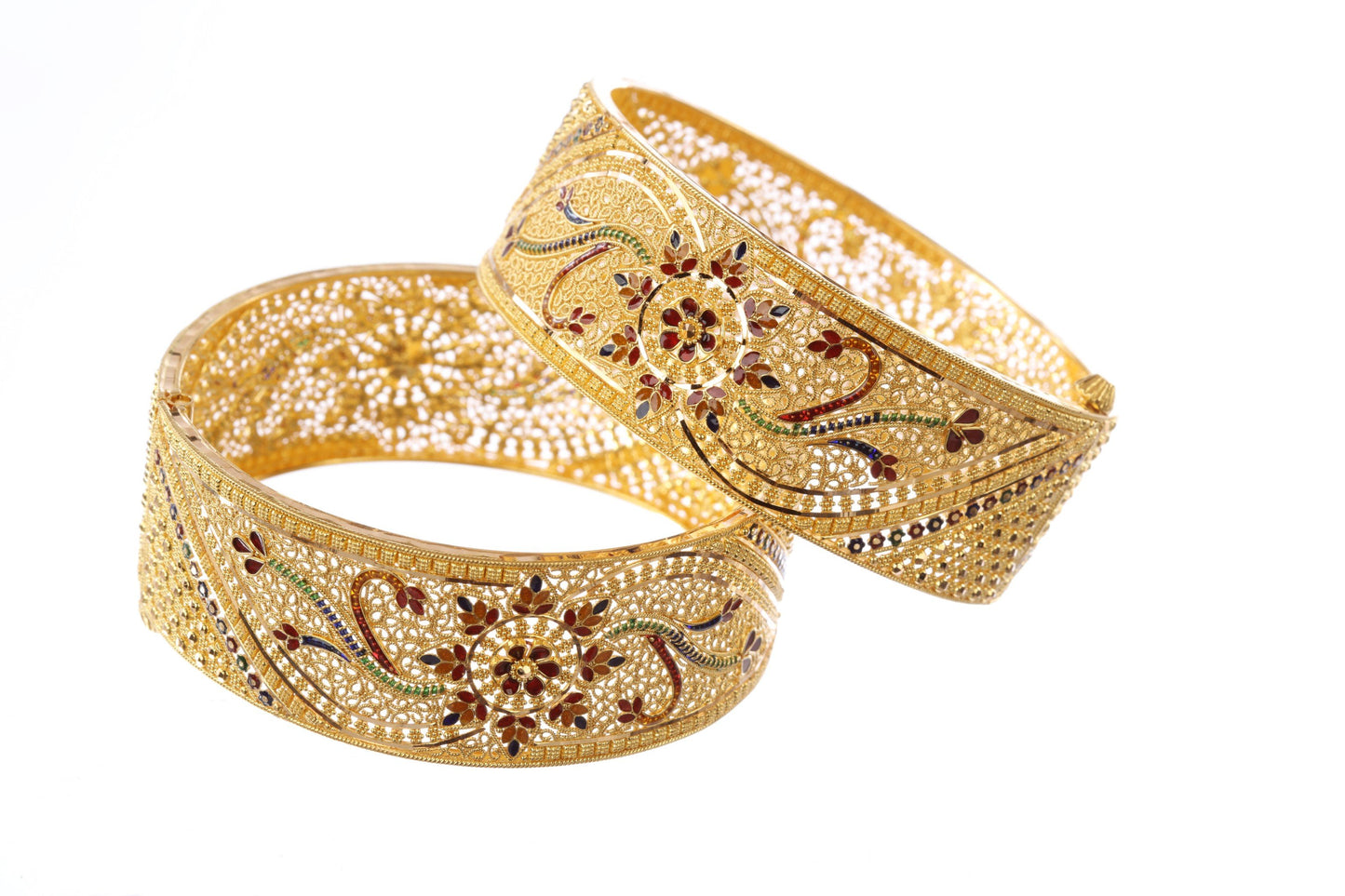 22 kt Gold Bangles - Hand Made 74761050