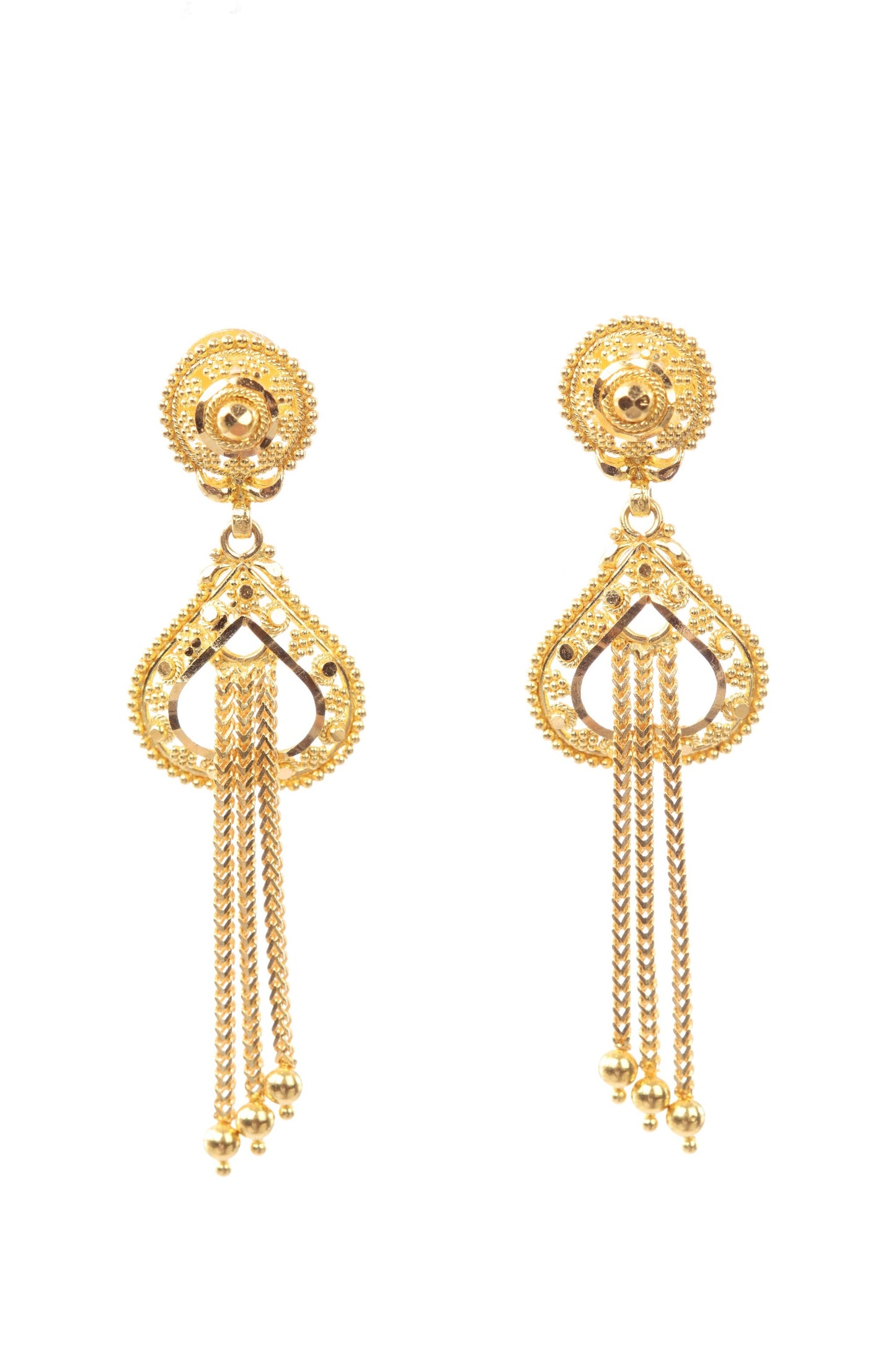 22 kt Gold Earrings 74792672