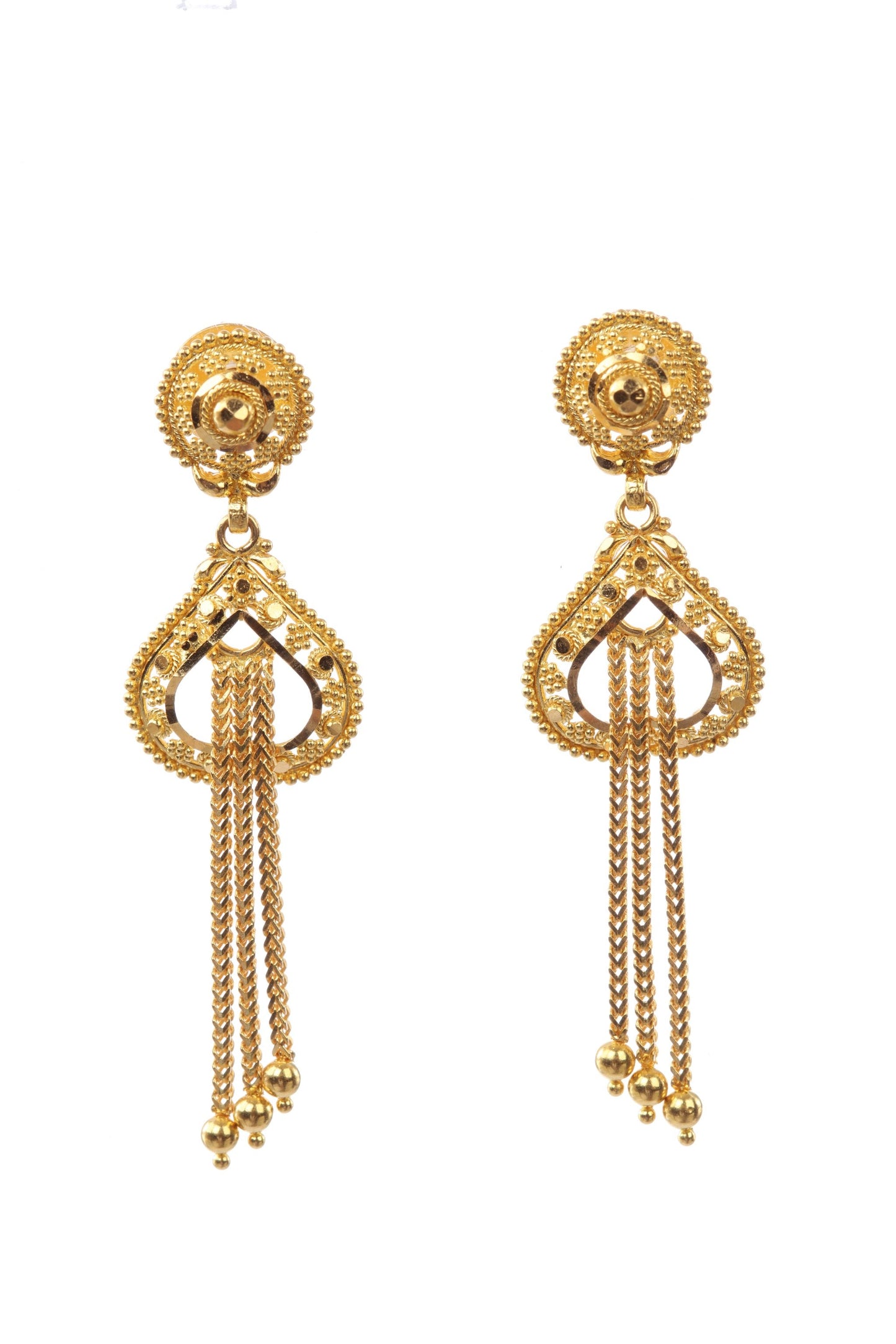 22 kt Gold Earrings 74792672