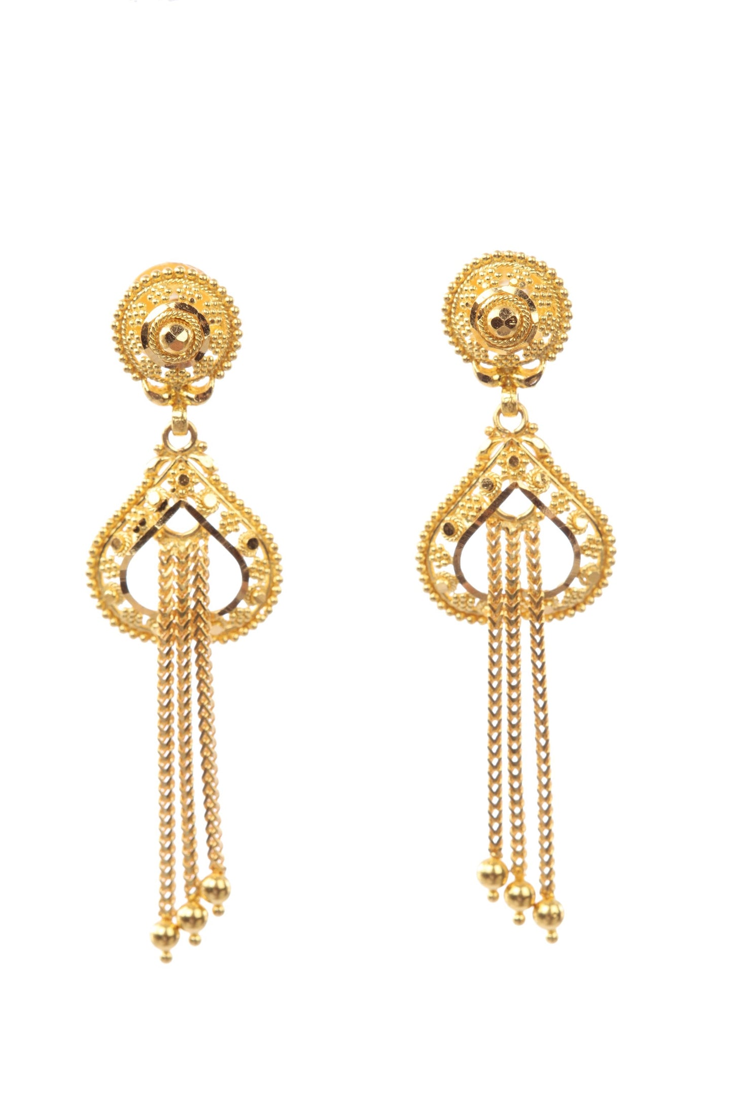 22 kt Gold Earrings 74792672