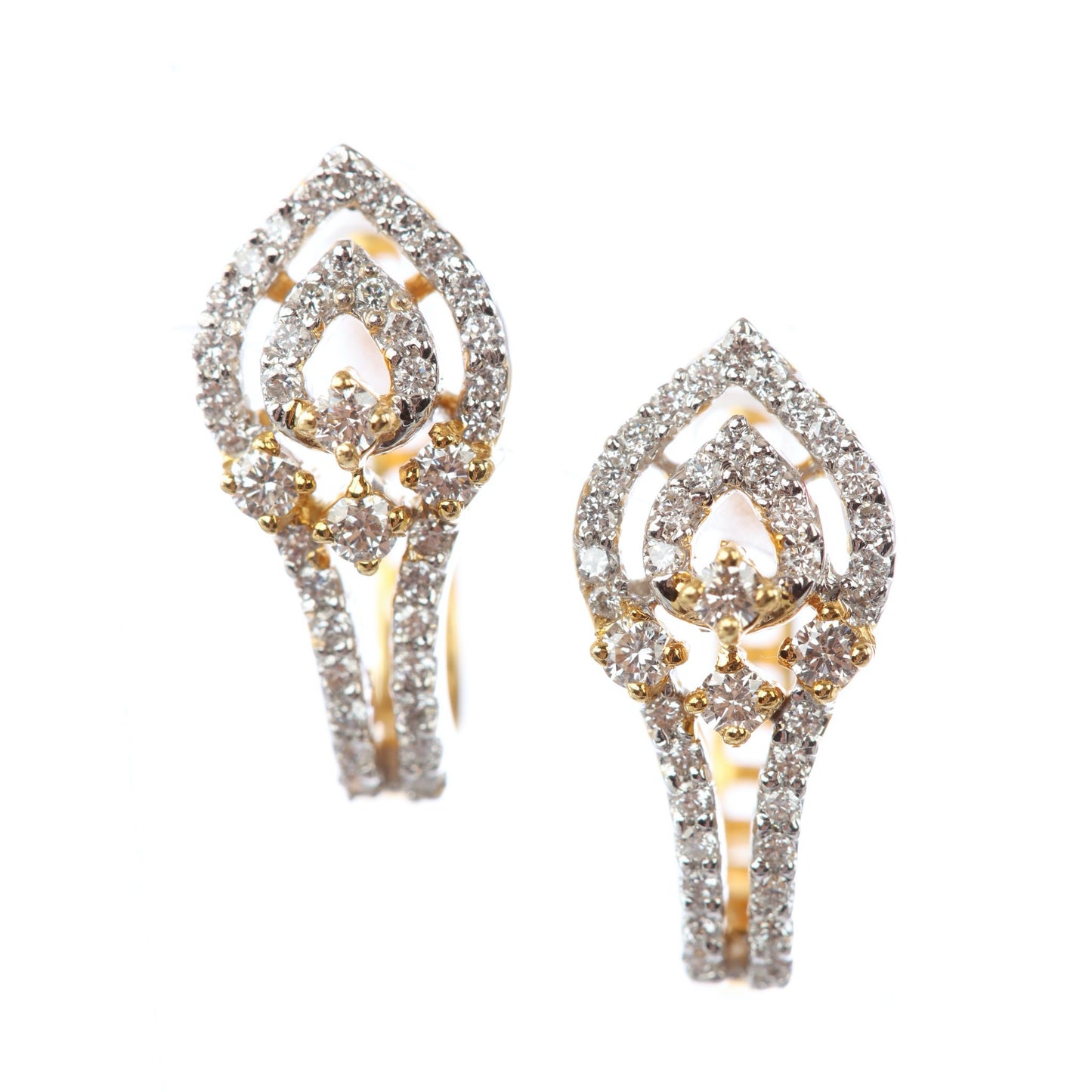 18 kt Diamond Earrings 74804122