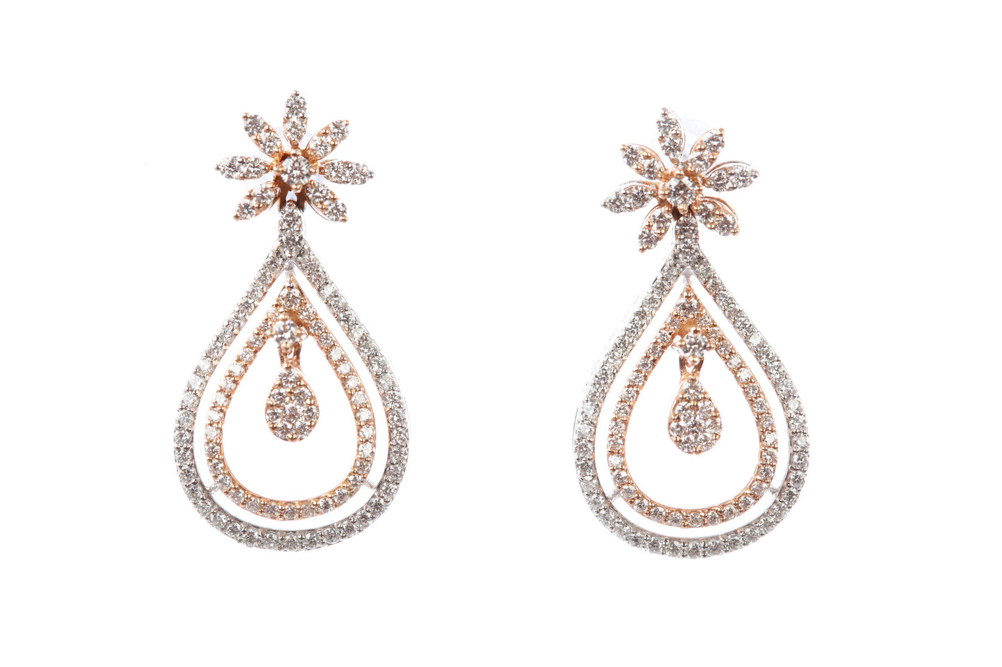 18 kt Diamond Earrings 74813063