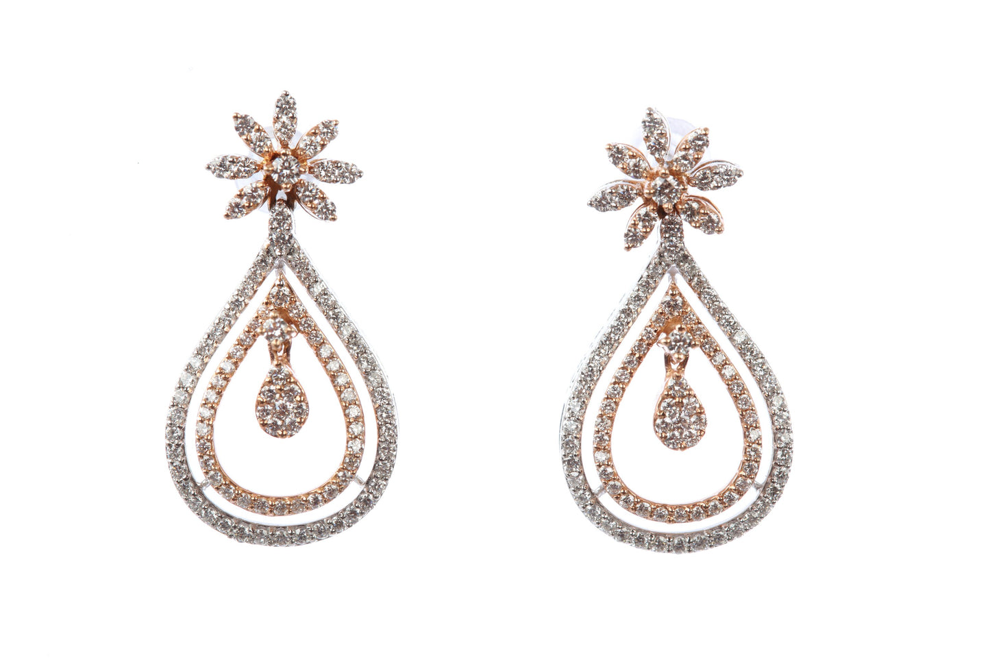 18 kt Diamond Earrings 74813063