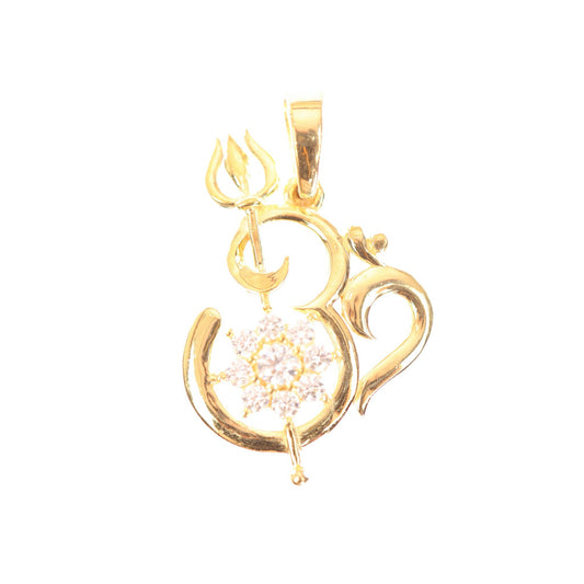 22 kt CZ Religious Pendant 74829033