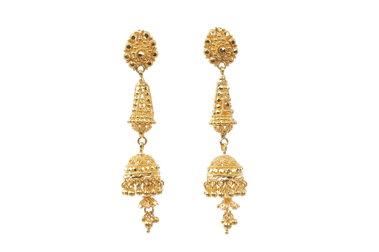 22 kt Gold Earrings 74847280