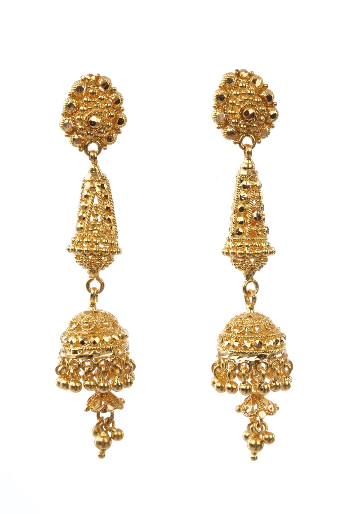 22 kt Gold Earrings 74847280