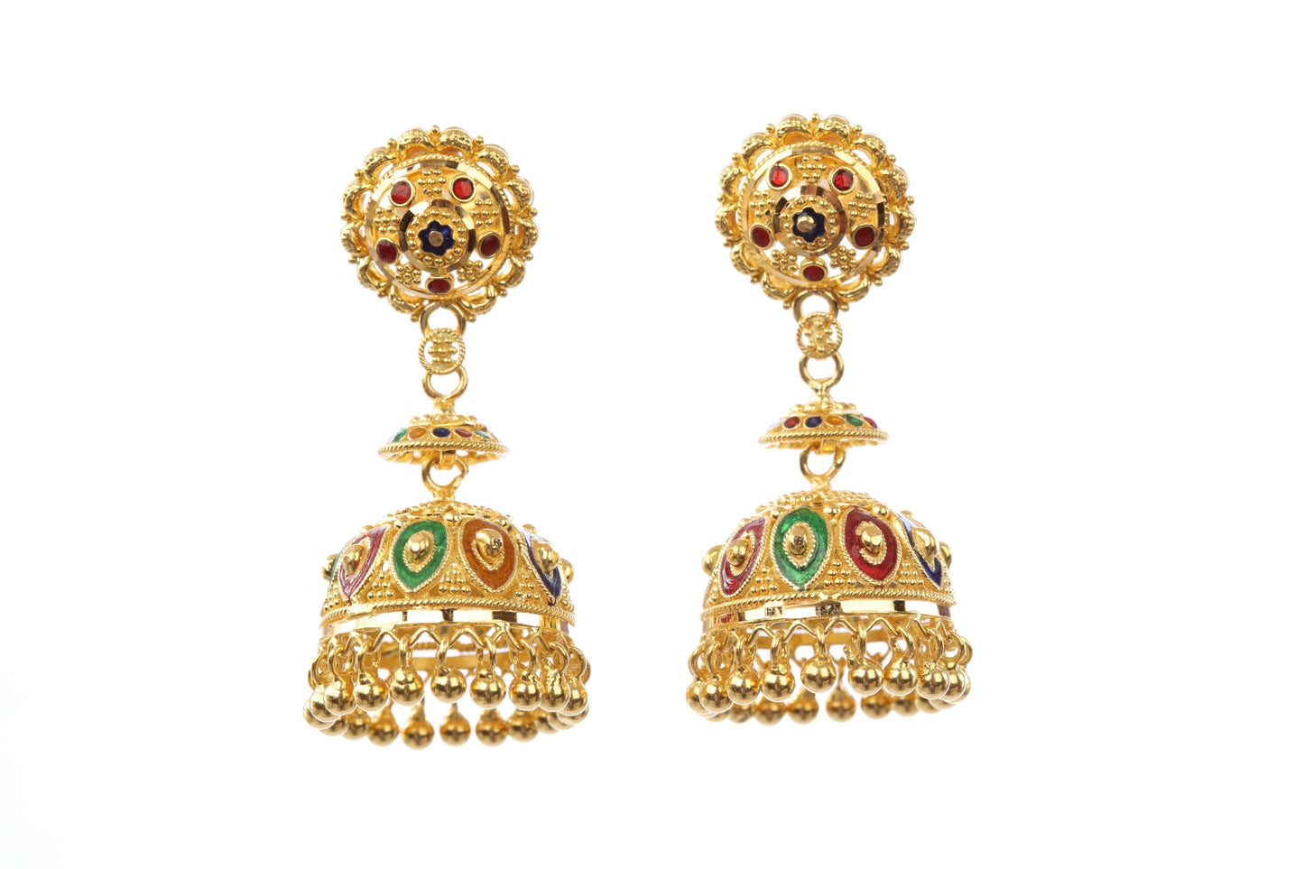 22 kt Gold Earrings 74847334