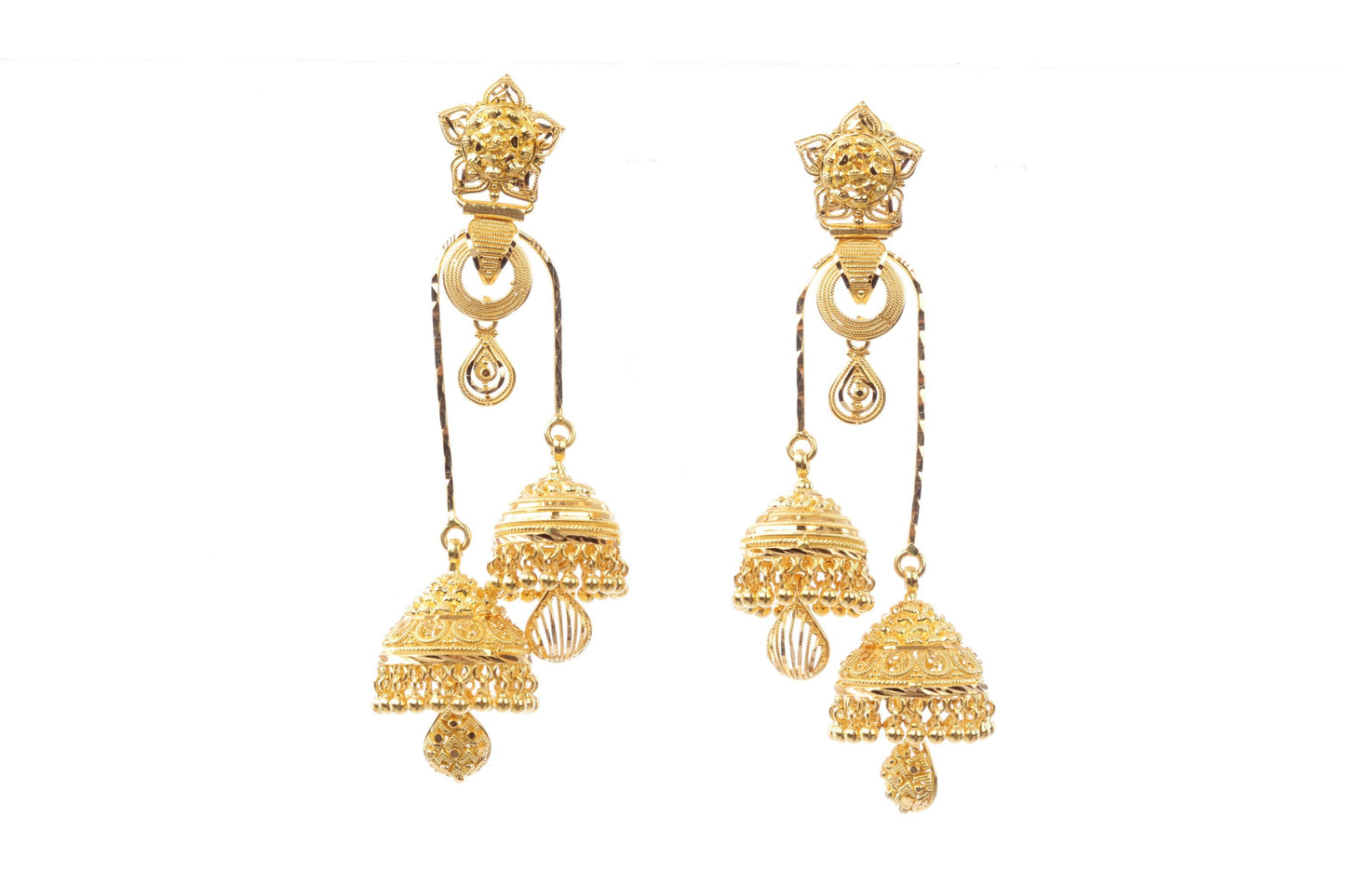 22 kt Gold Earrings 74870752