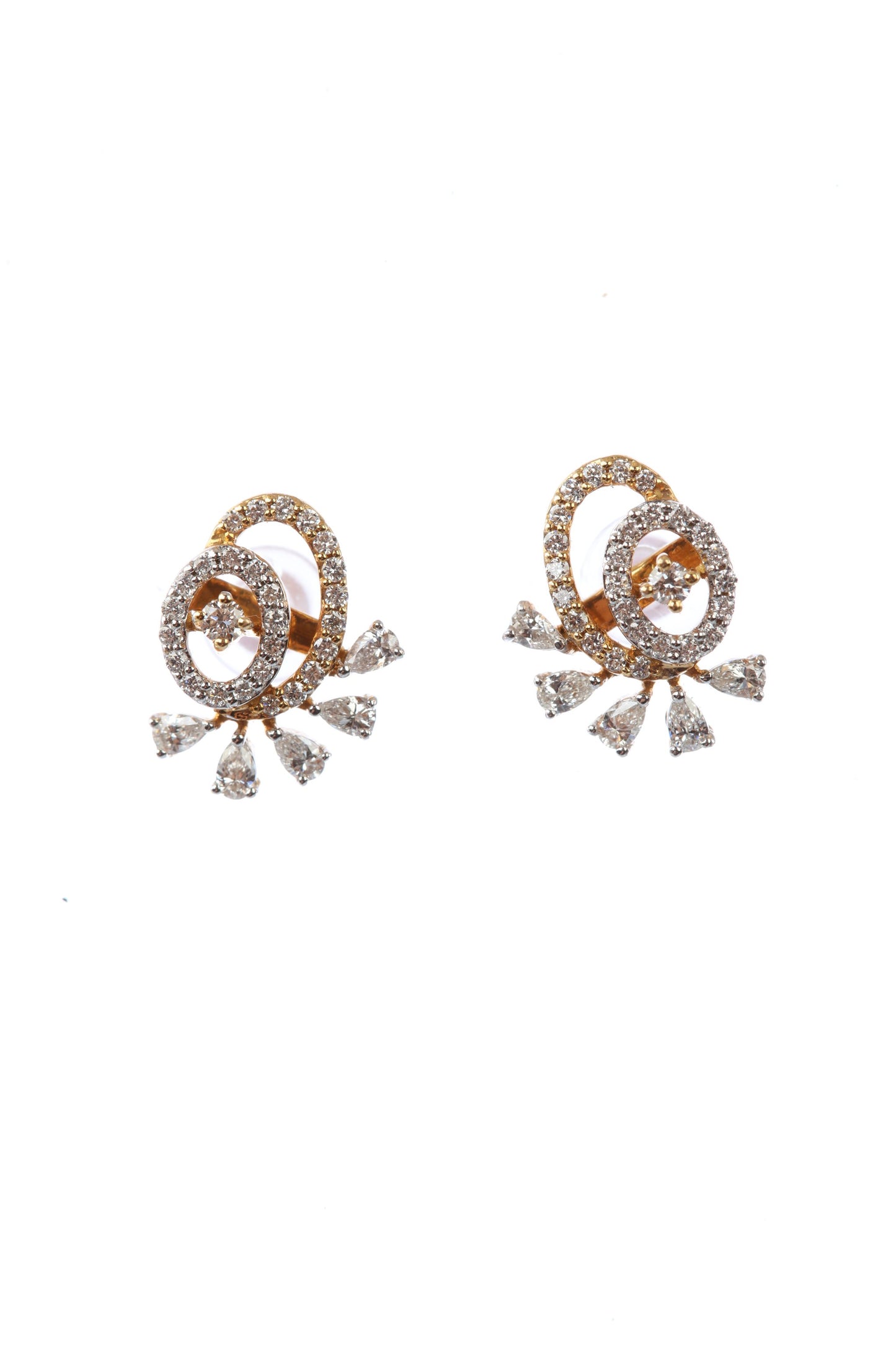 18 kt Diamond Earrings 74883127