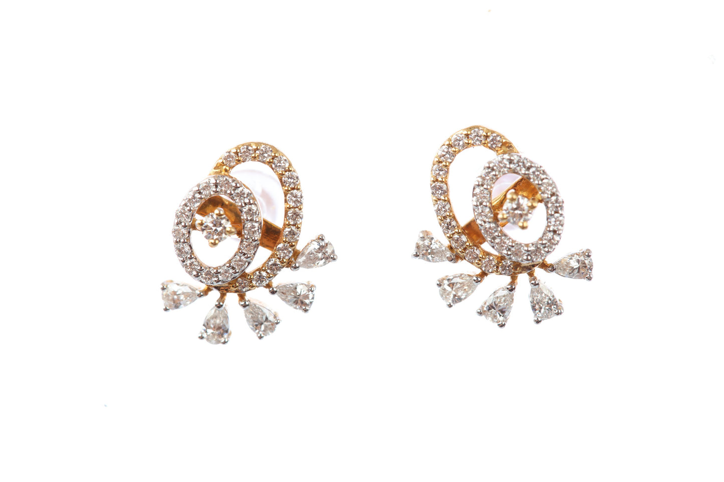 18 kt Diamond Earrings 74883127