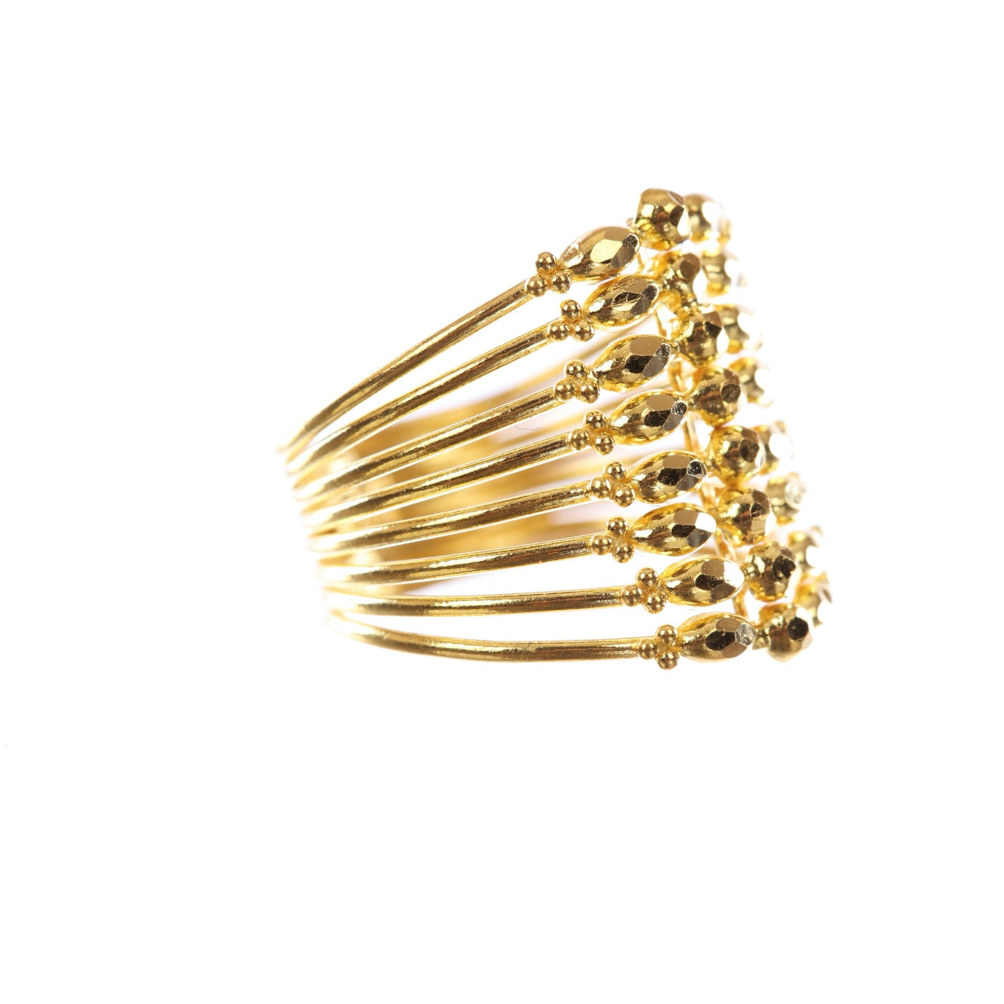 Prounis 22kt Yellow Gold Trade I Ring - Farfetch