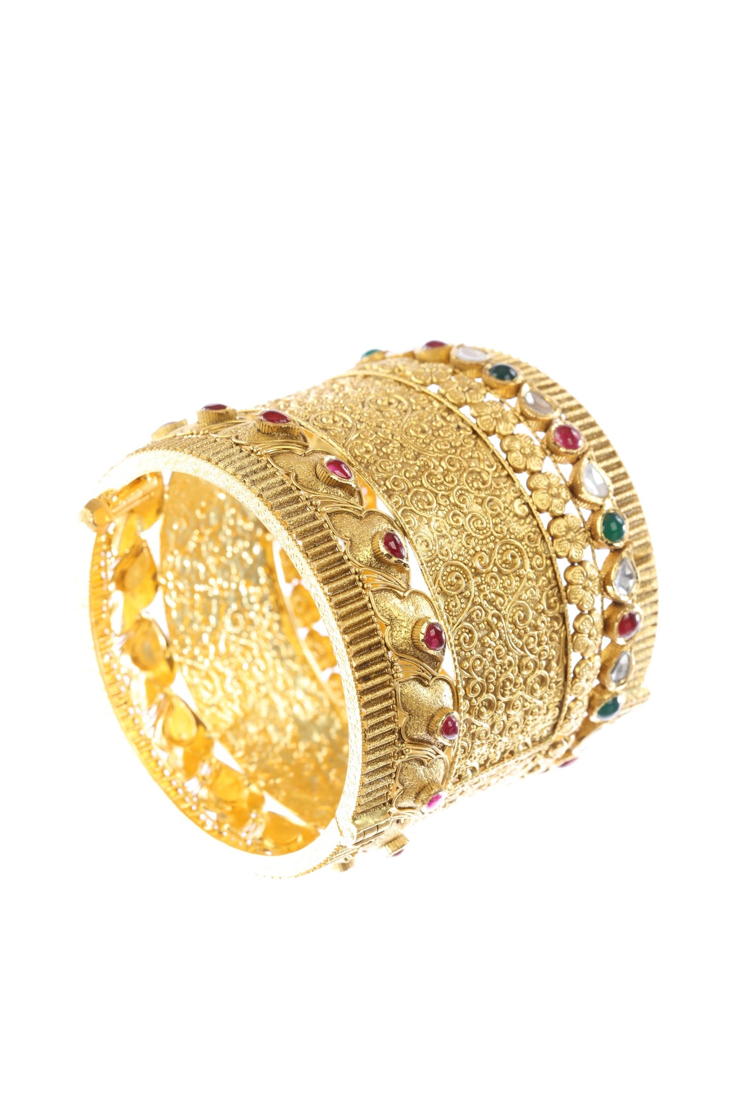 22 kt Kundan Bangle 74884605