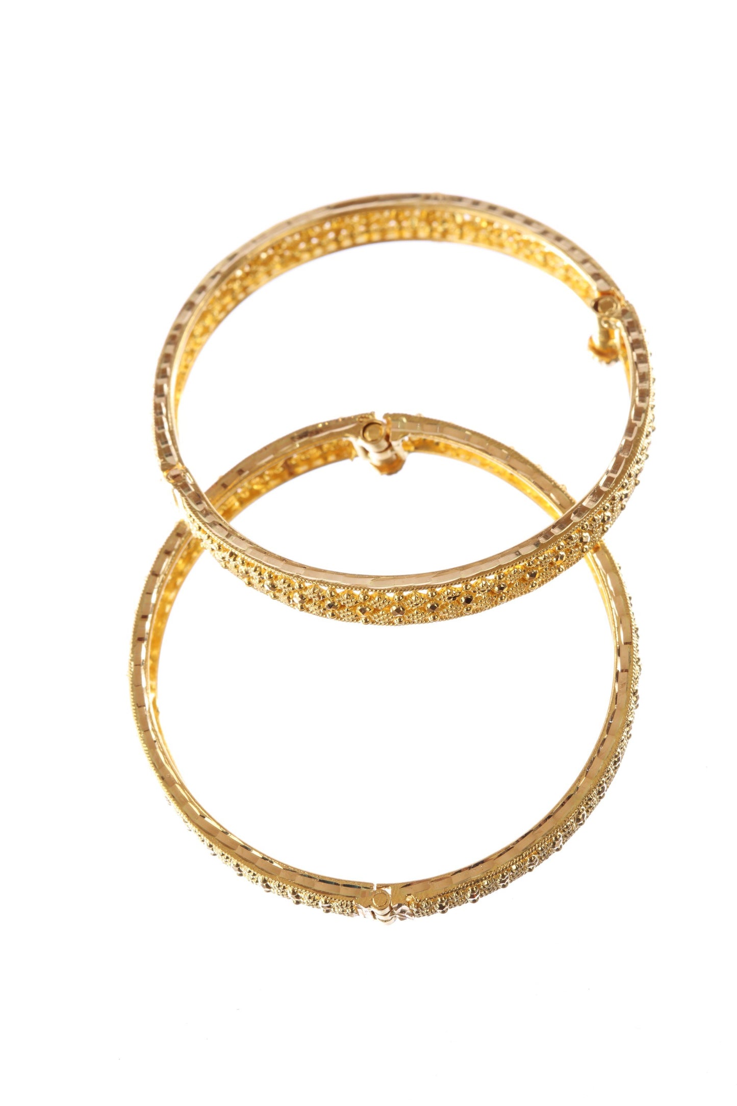 22 kt Gold Baby Bangles - Hand Made 74909957