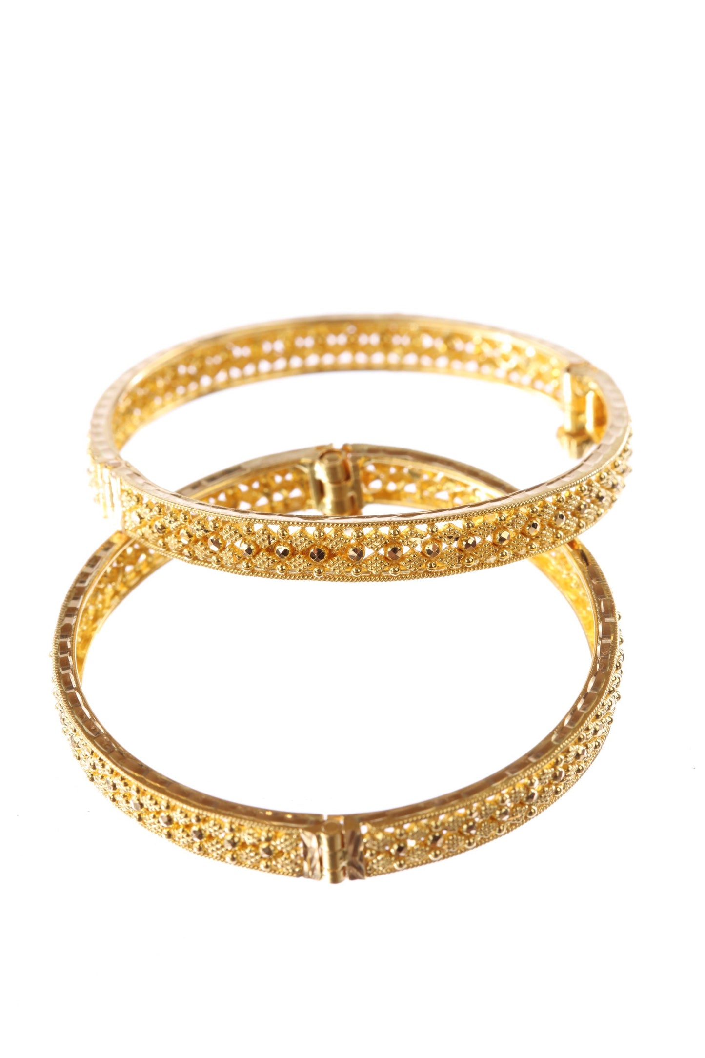 22 kt Gold Baby Bangles - Hand Made 74909957