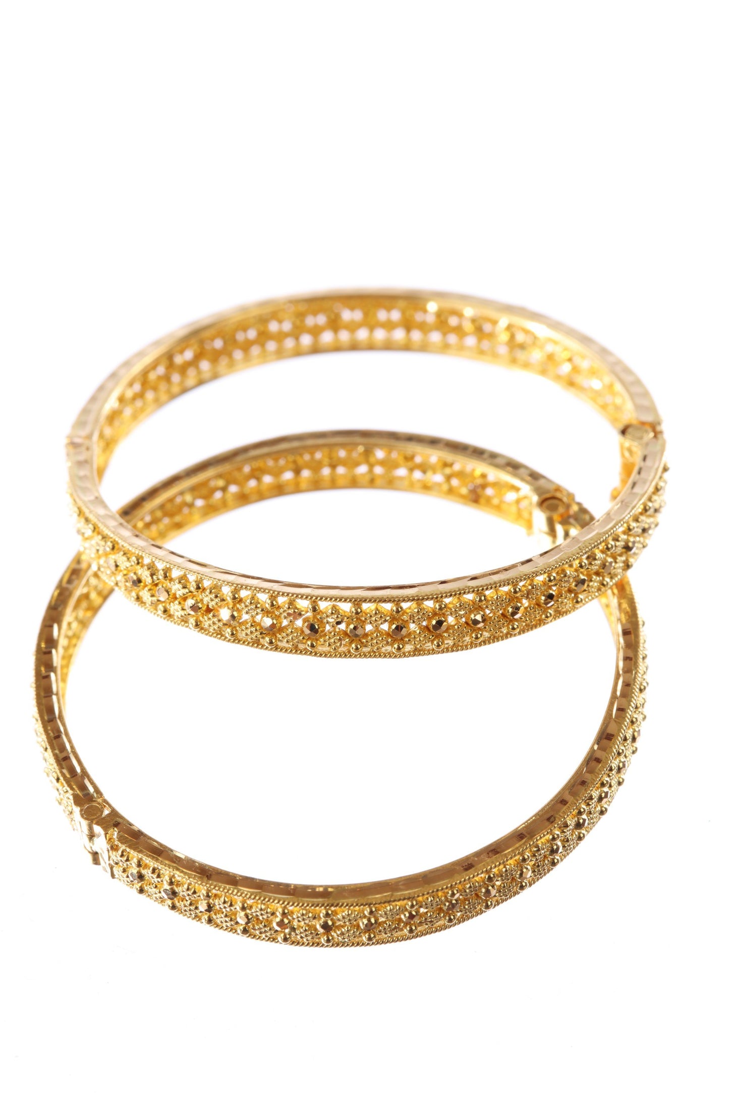 22 kt Gold Baby Bangles - Hand Made 74909957