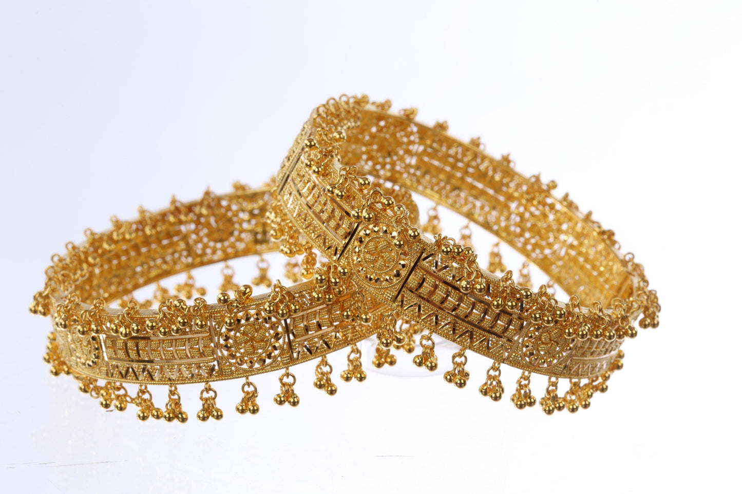 22 kt Gold Bangles - Hand Made 74942404